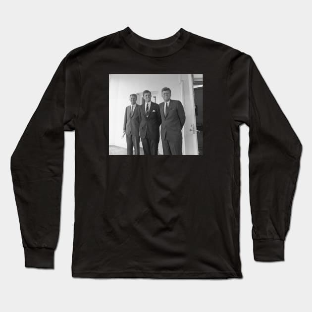 The Kennedy Brothers -- John, Robert, And Ted Long Sleeve T-Shirt by warishellstore